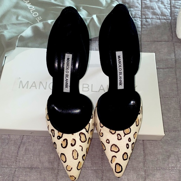 NWT Manolo Blahnik leopard pumps “Brand New” AUTHENTIC - Picture 3 of 7